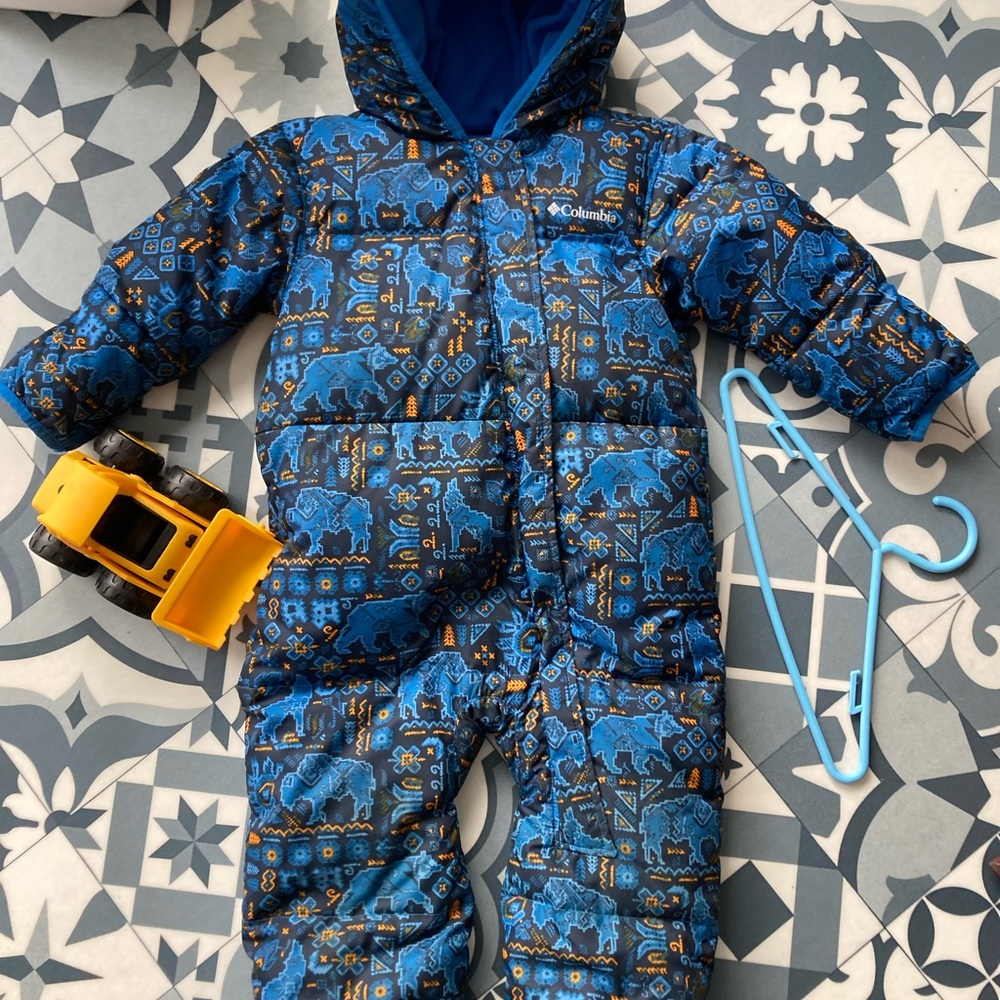 Columbia Bright Blue Fleece Fabric